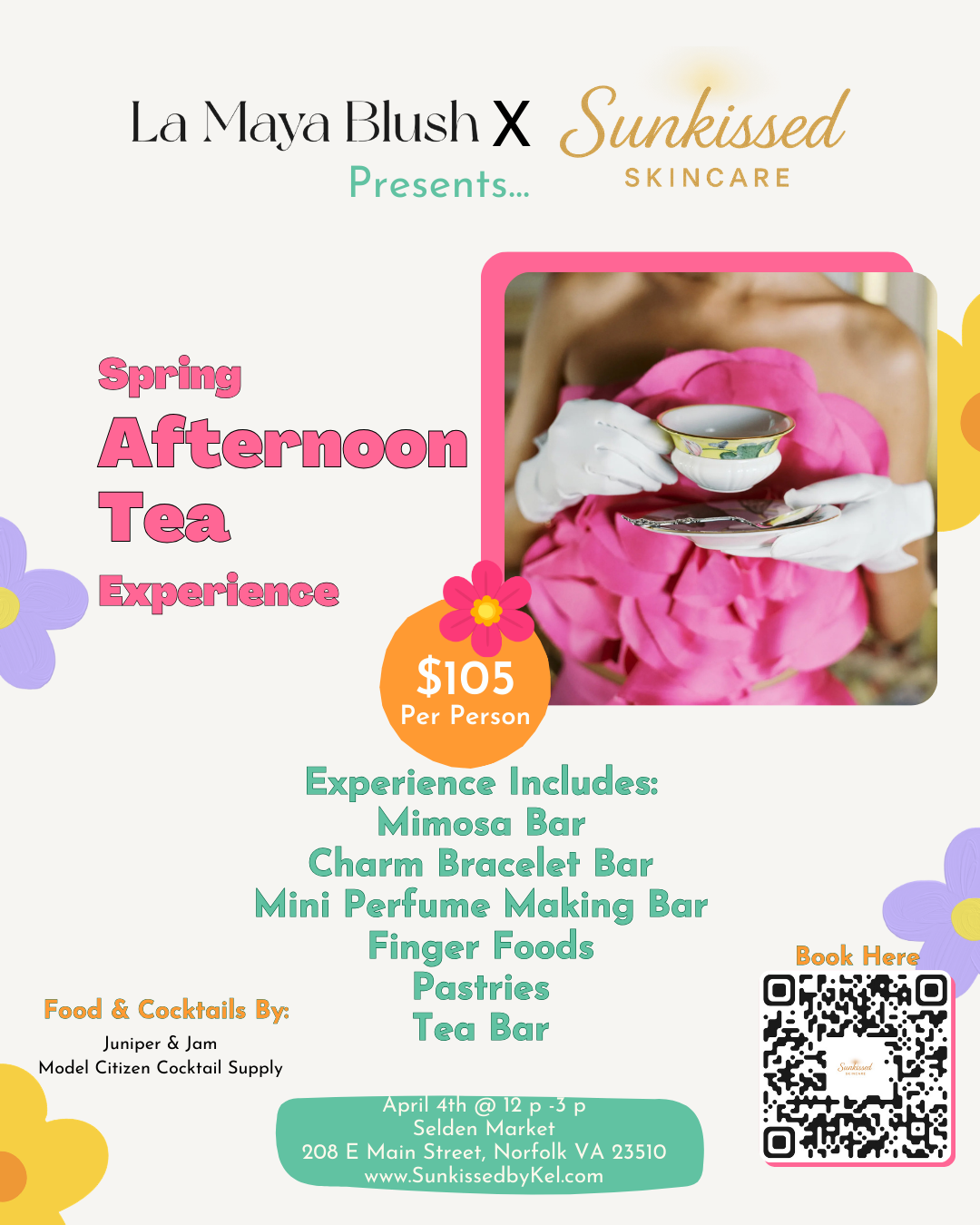 Spring Afternoon Tea Experience