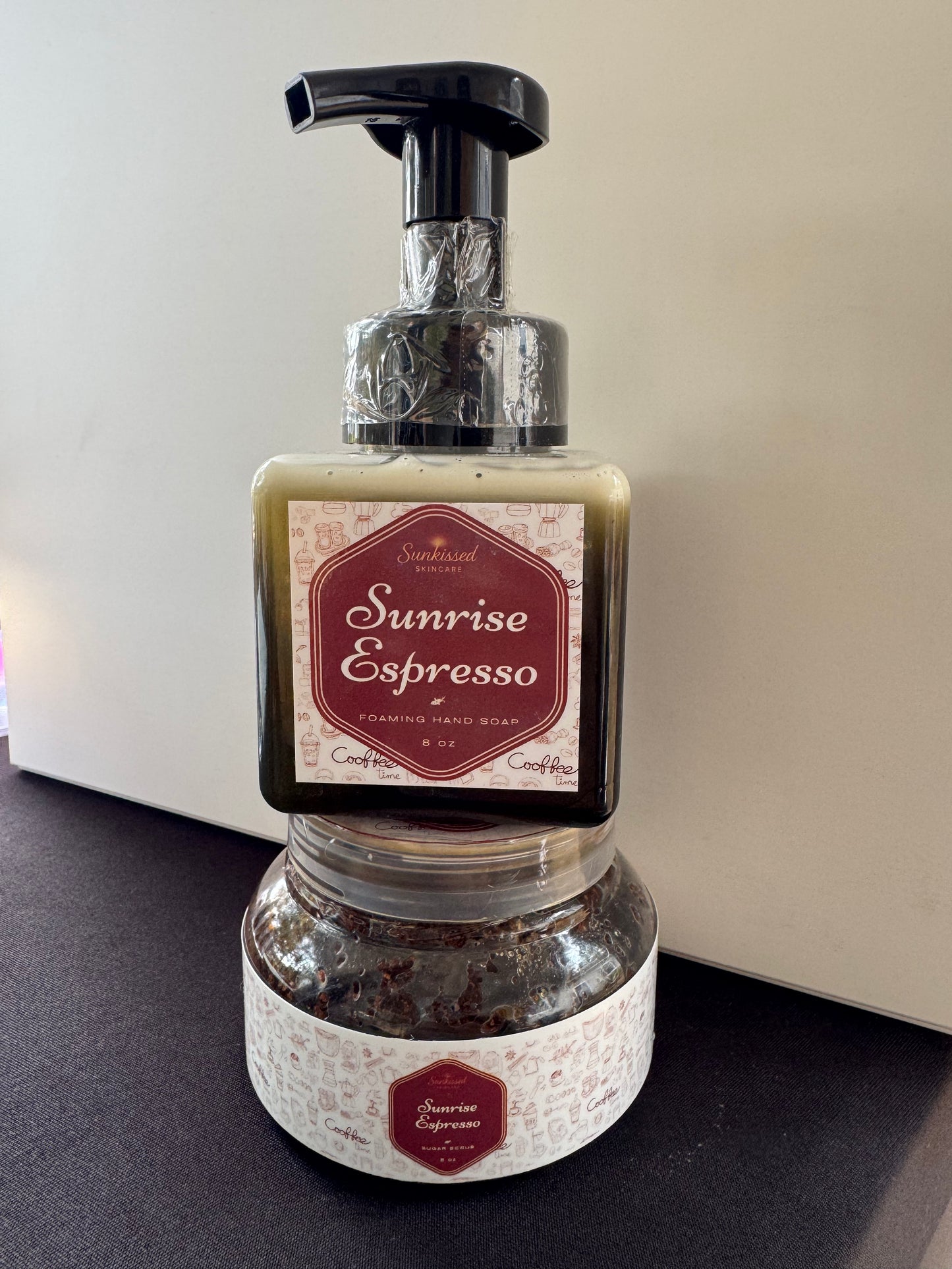 Sunrise Expresso Cleanser & Scrub Set
