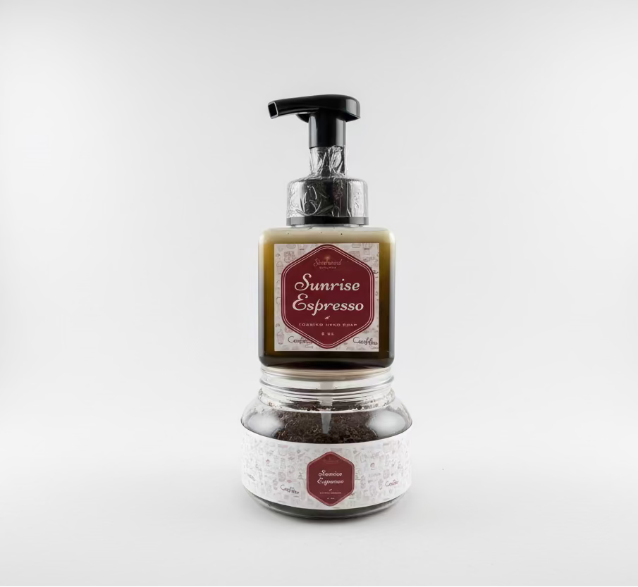 Sunrise Espresso Cleanser & Scrub Set