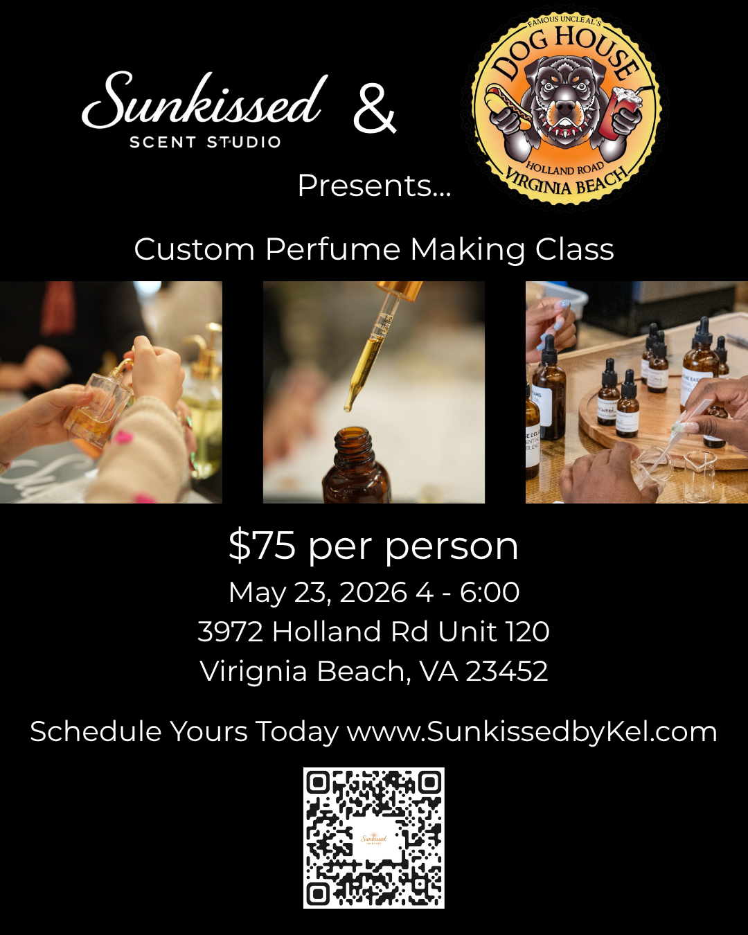 Custom Perfume-Making Experience