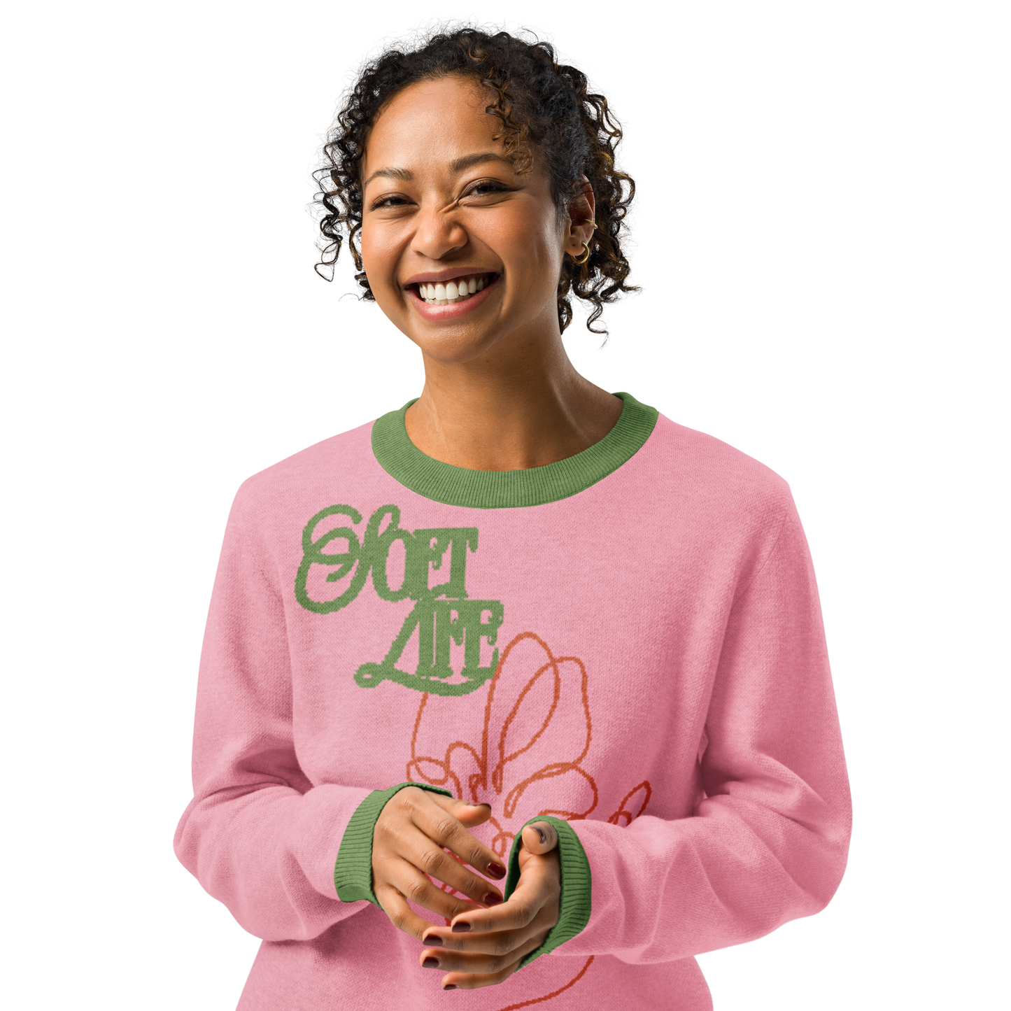 Soft Life, Hard Hustle Crew Neck Sweater