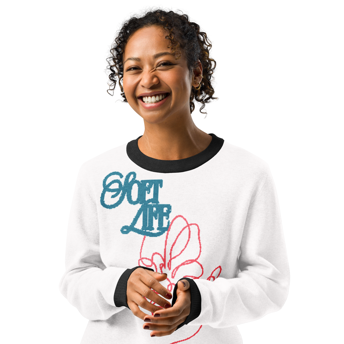 Soft Life, Hard Hustle Crew Neck Sweater