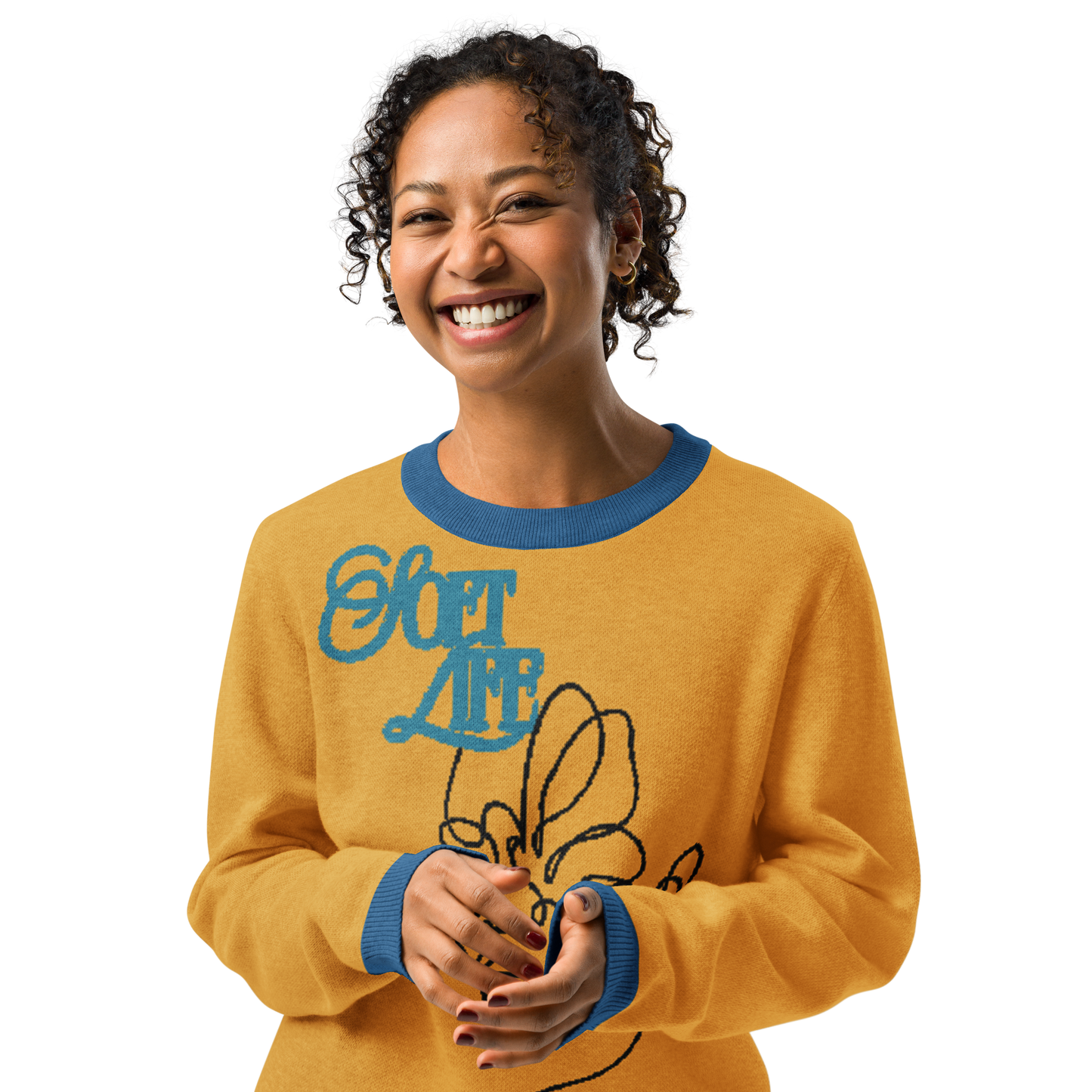 Soft Life, Hard Hustle Crew Neck Sweater