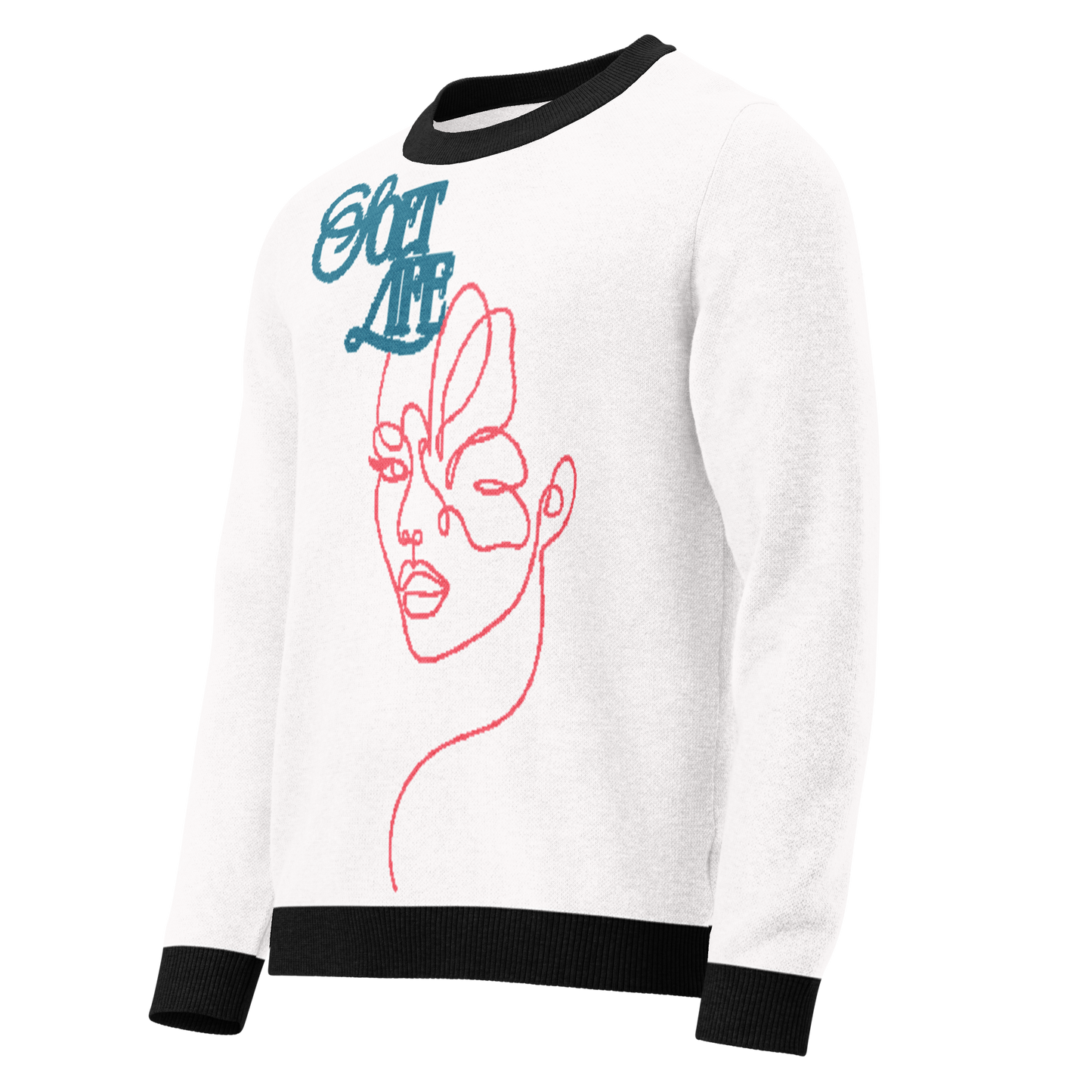 Soft Life, Hard Hustle Crew Neck Sweater