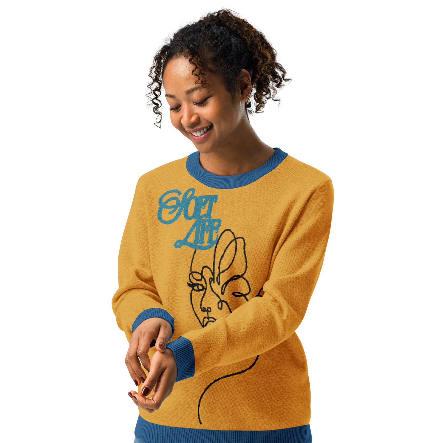 Soft Life, Hard Hustle Crew Neck Sweater