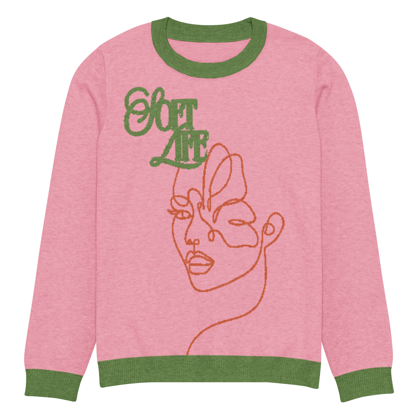 Soft Life, Hard Hustle Crew Neck Sweater