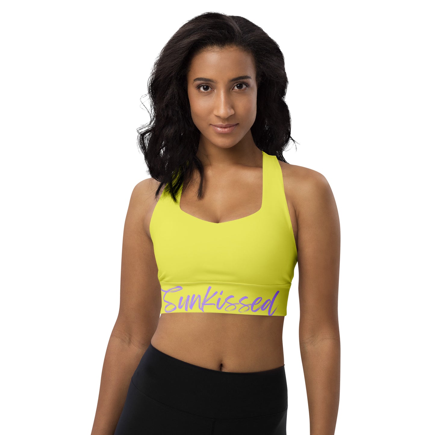 Sunkissed Longline sports bra