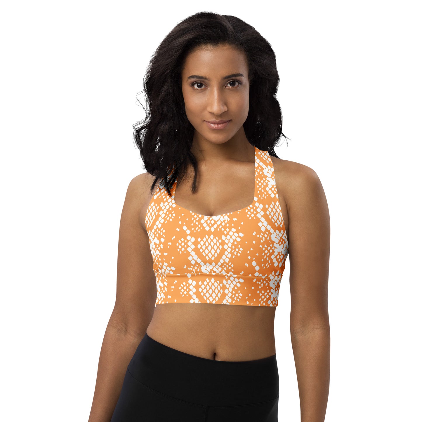 Sunkissed Baddie Longline sports bra