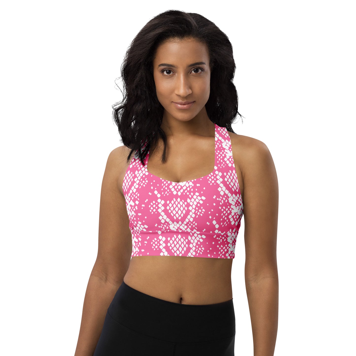 Sunkissed Baddie Longline sports bra