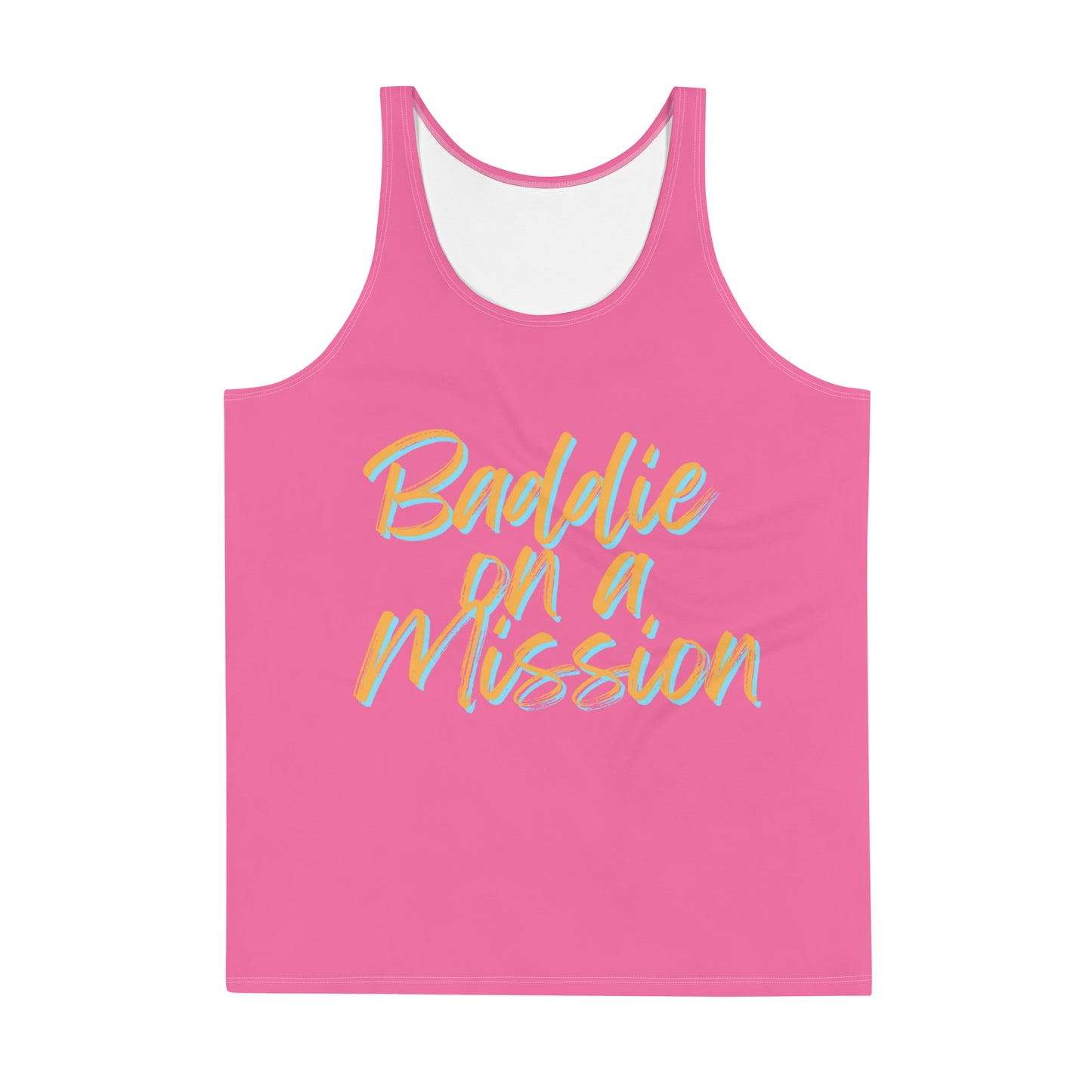 Baddie On A Mission Tank Top (Unisex)