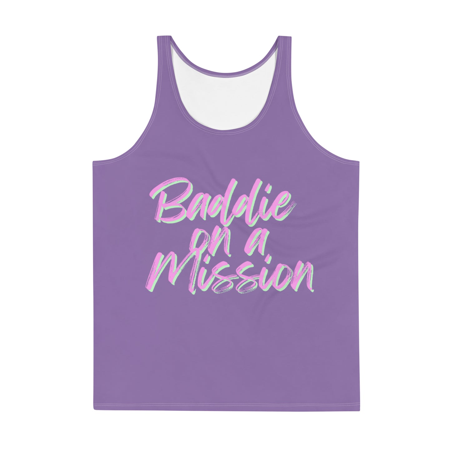 Baddie On A Mission Tank Top (Unisex)