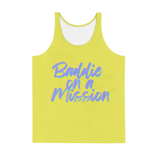 Baddie On A Mission Tank Top (Unisex)