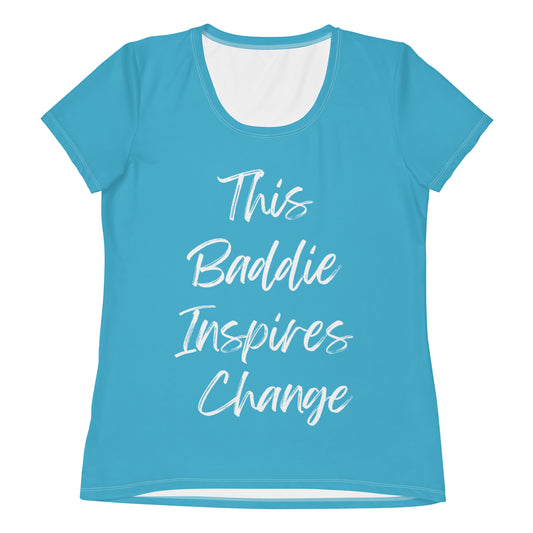 Baddie Inspiration Athletic T-shirt