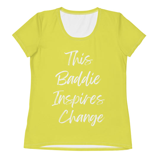 Baddie Inspiration Athletic T-shirt