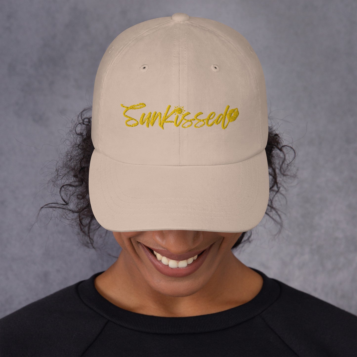 Sunkissed Yellow Dad hat