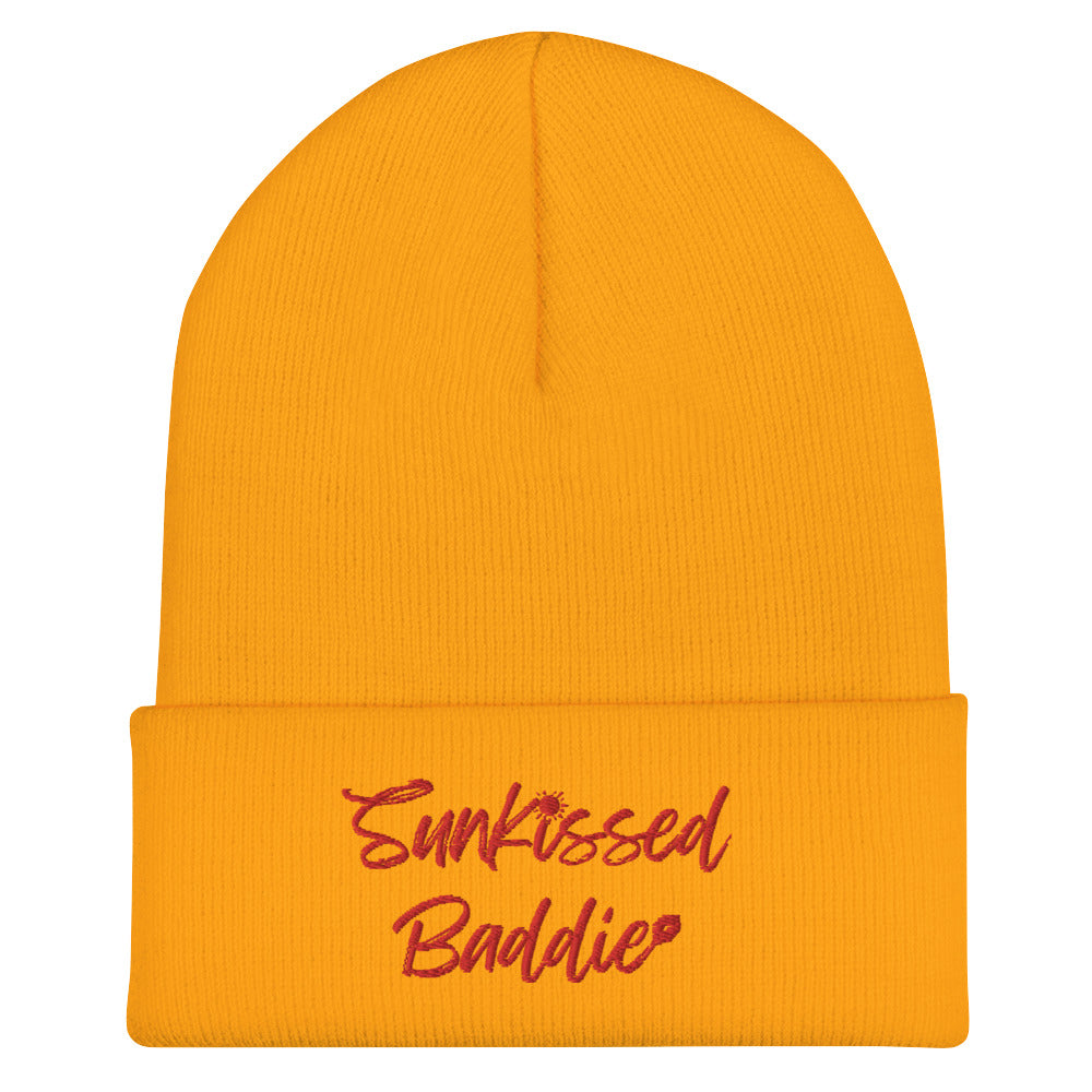 Sunkissed Baddie Cuffed Beanie