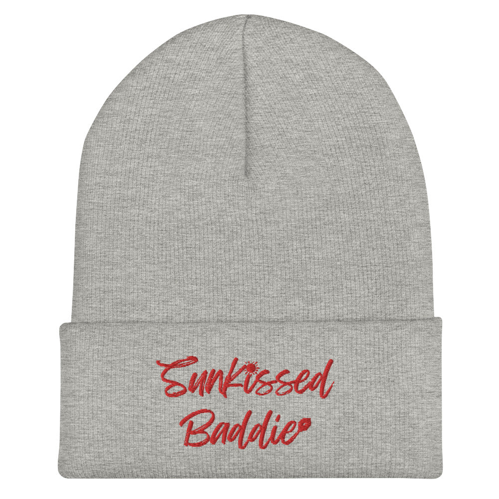 Sunkissed Baddie Cuffed Beanie