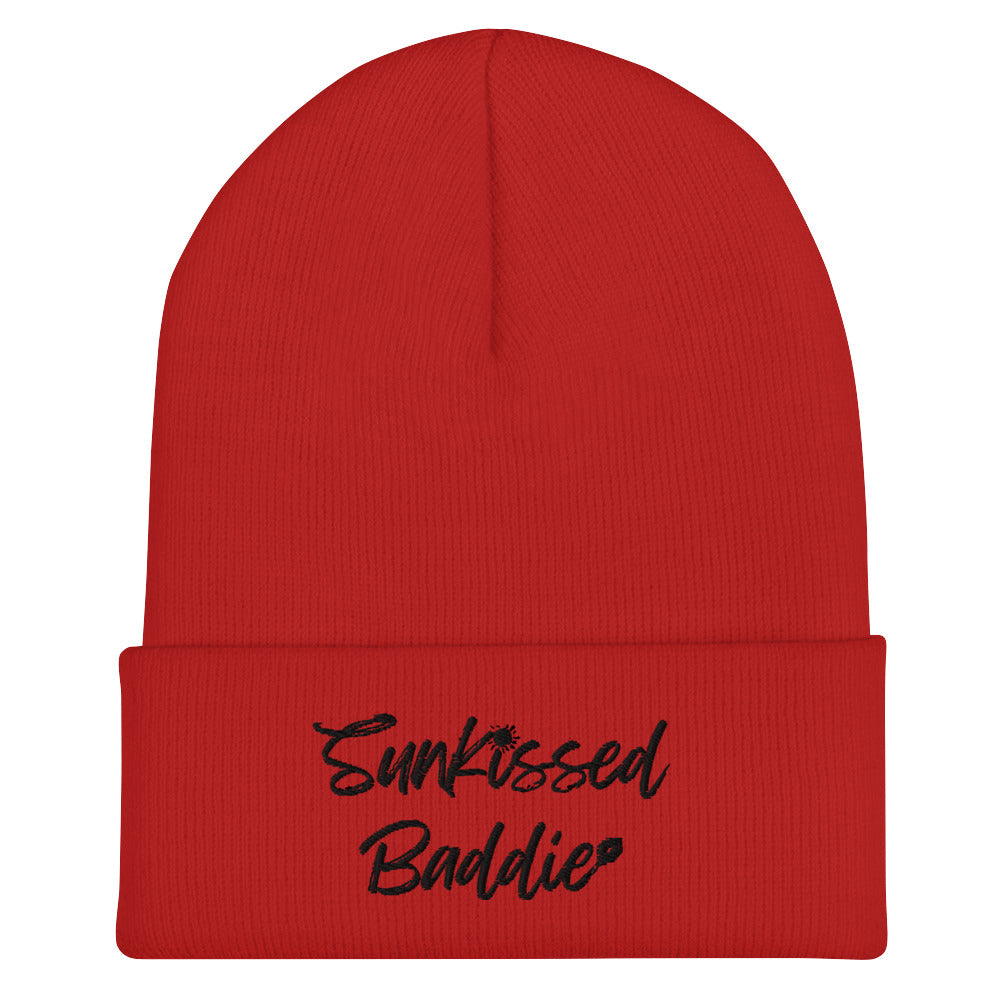 Sunkissed Baddie Cuffed Beanie