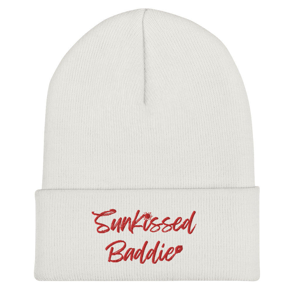 Sunkissed Baddie Cuffed Beanie