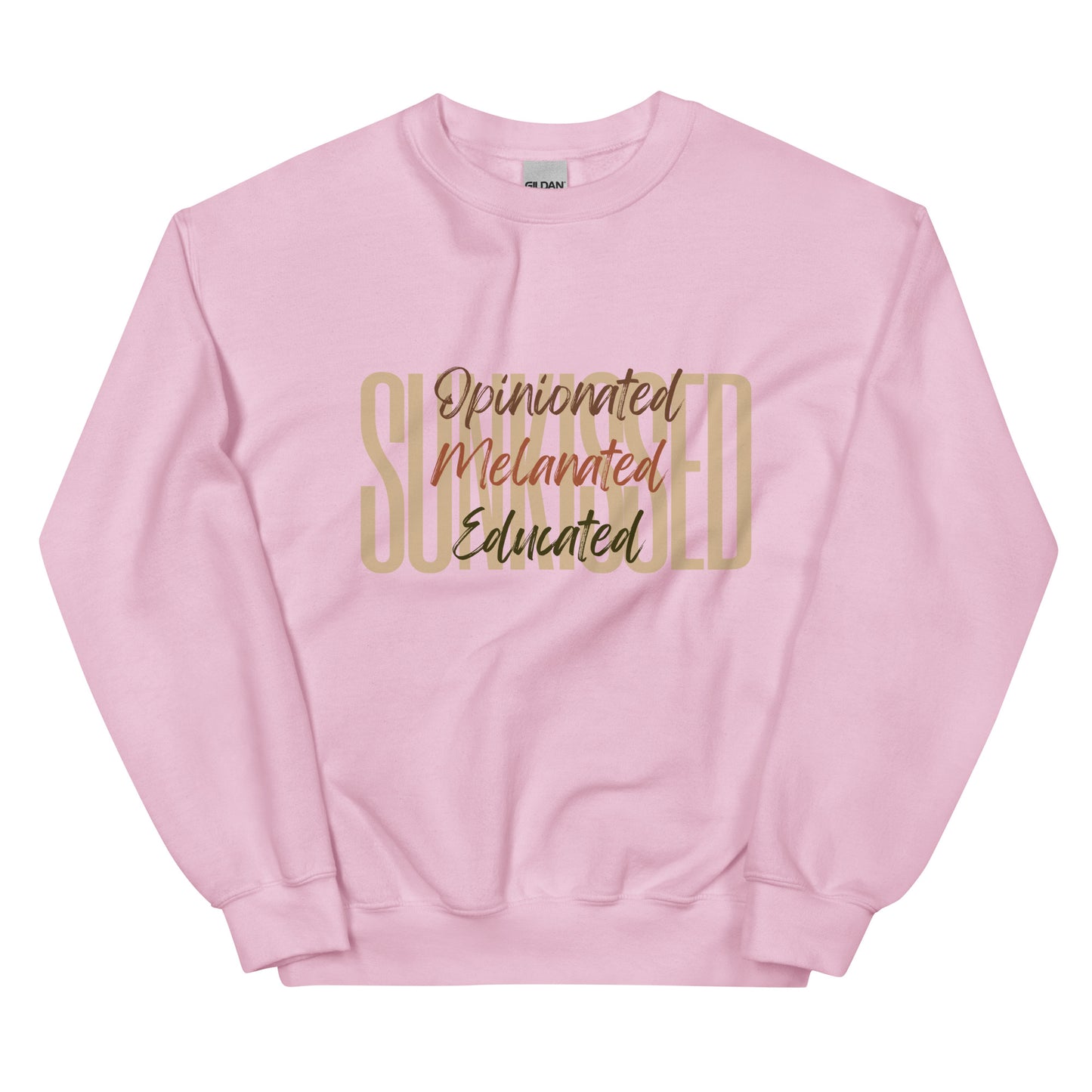 Opinionated, Melanated, Educated Sweatshirt