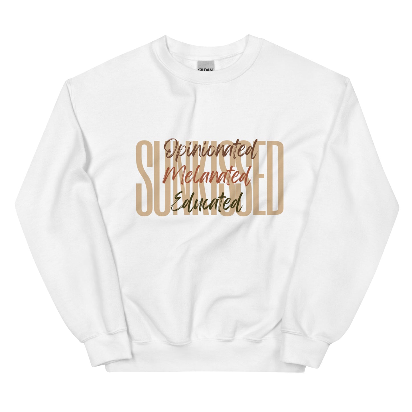 Opinionated, Melanated, Educated Sweatshirt