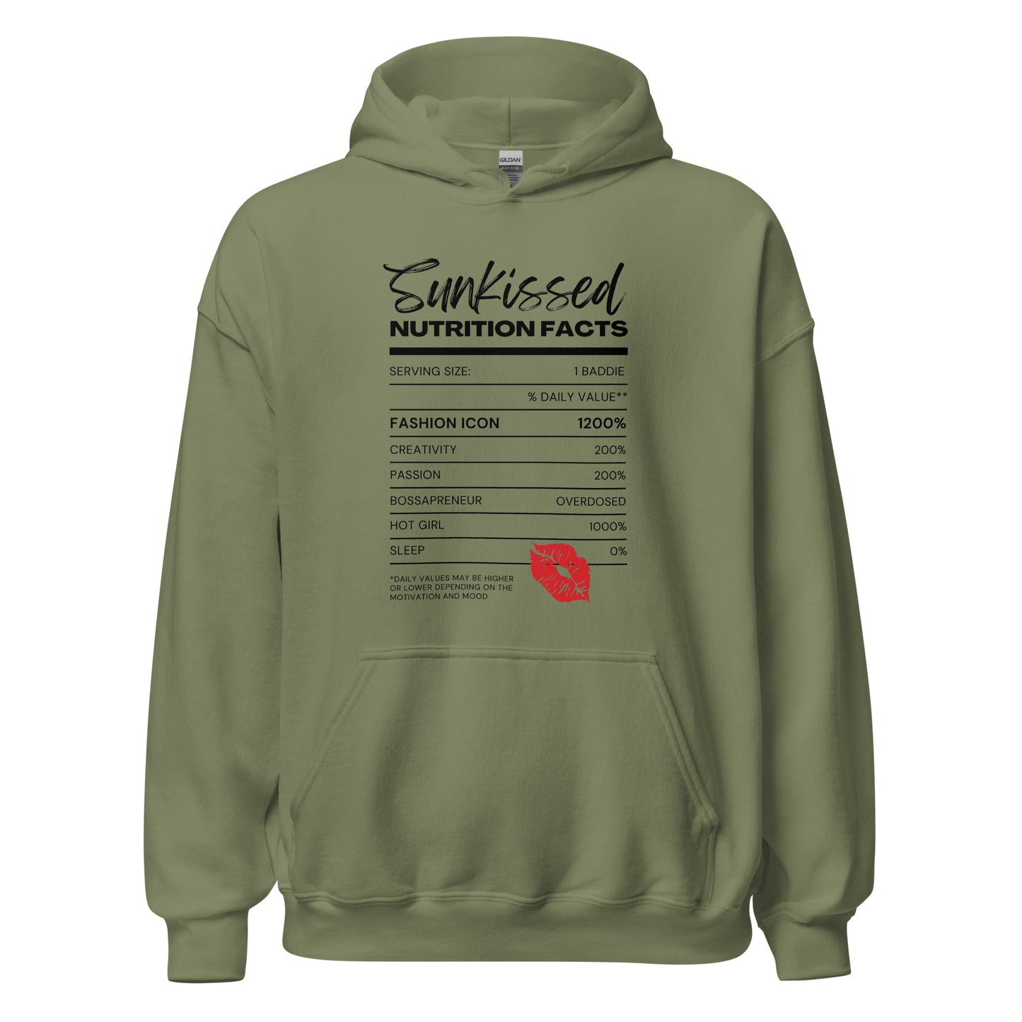 Sunkissed Nutrition Facts Hoodie